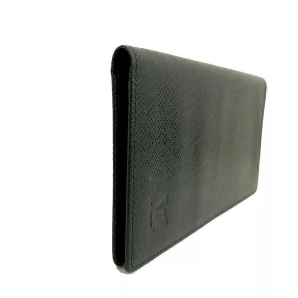 Louis Vuitton Taiga Porte Valeurs Cartes Credit Leather Long Wallet/3AE3175 - Picture 6 of 8